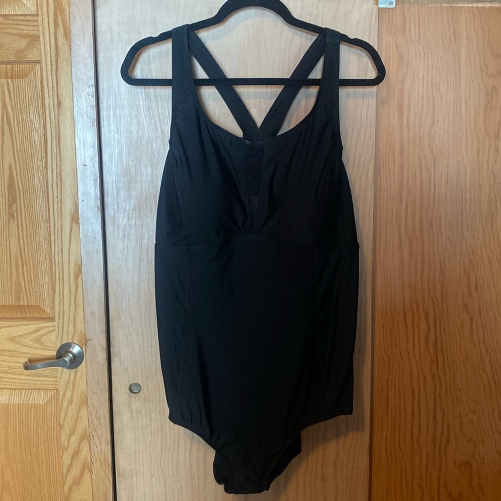 Torrid, Black one piece swimsuit, size 3